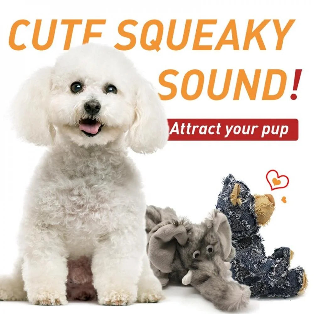 BRAND HOT Sale!5Pcs Fleece Pet Squeaky Dog Chew Toys for Small Large Dogs Bite Resistant Puppy Toy Squeaker Dog Toys Pets Products Dog Supplies