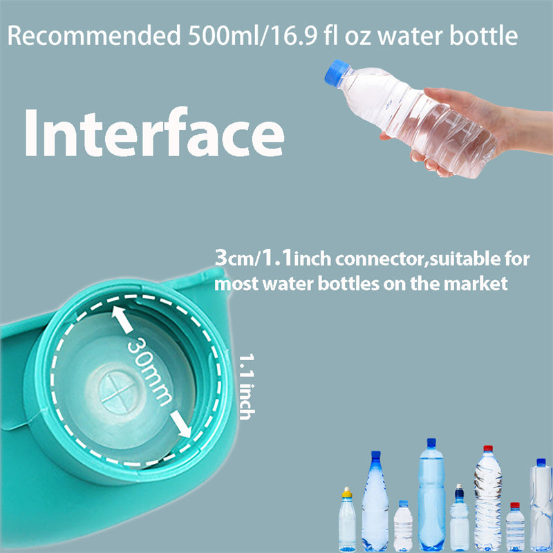 Portable Dog Drinking Bowl Outdoor Water Feeding Pet outside Water Cup Dog Kettle for Small Breeds Dogs Pets Products