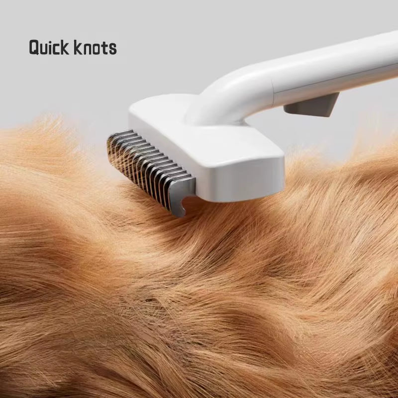 Pet Fur Knot Cutter Cat Hair Remover Comb Cat Grooming Shedding Tools Double Sided Brush Long Curly Hair Cleaner Pets Products
