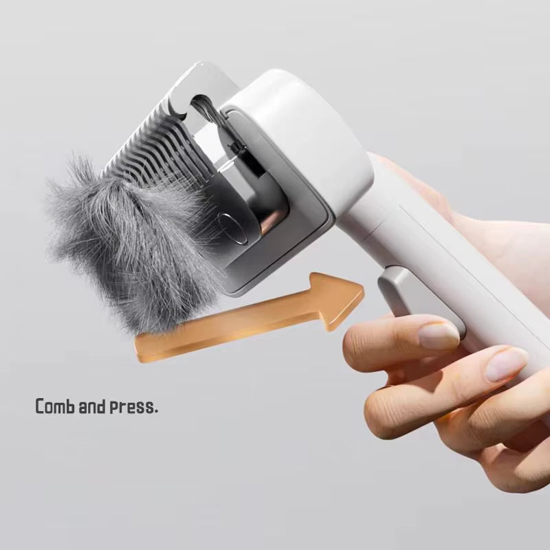 Pet Fur Knot Cutter Cat Hair Remover Comb Cat Grooming Shedding Tools Double Sided Brush Long Curly Hair Cleaner Pets Products